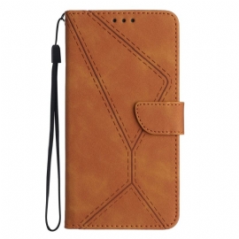 Folio Deksel Oneplus Nord 5 Linjer Og Striper