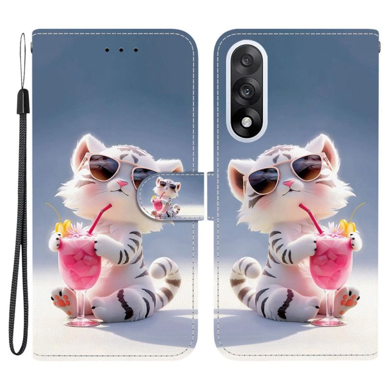 Folio Deksel Oneplus Nord 5 Tegneserietiger