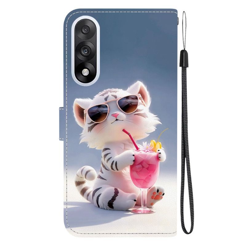 Folio Deksel Oneplus Nord 5 Tegneserietiger