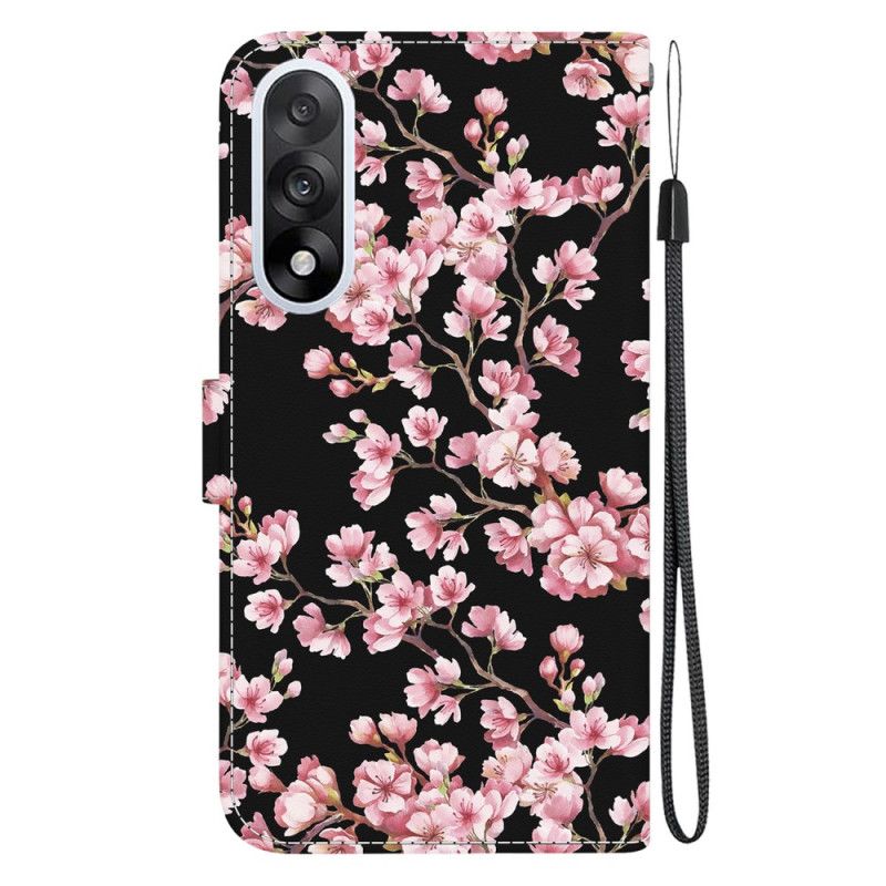 Folio Deksel Til Oneplus Nord 5 Plommeblomster