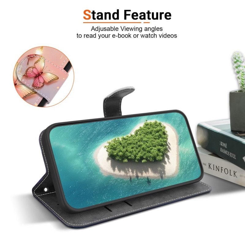 Folio Deksel Til Oneplus Nord 5 Teddybjørnkjærlighet