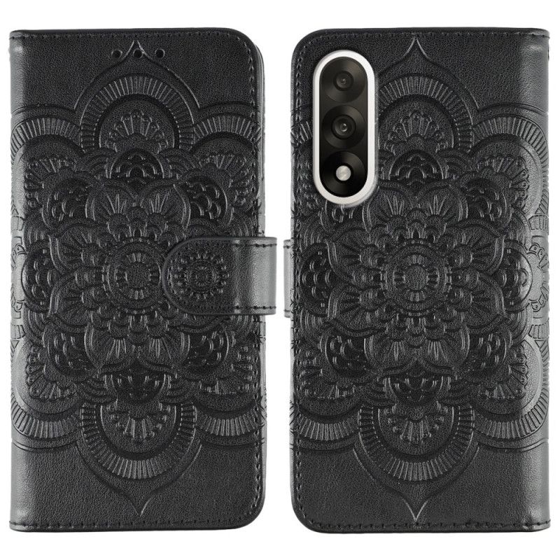 Lærdeksel Folio Deksel Oneplus Nord 5 Mobildeksel Mandala-design