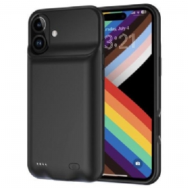 6000 Mah Batterideksel Til iPhone 17. Forsterket Beskyttelse