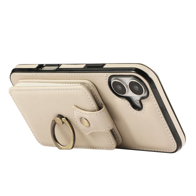 Deksel iPhone 17 Kortholder For Flere Kort Og Skulderstropp