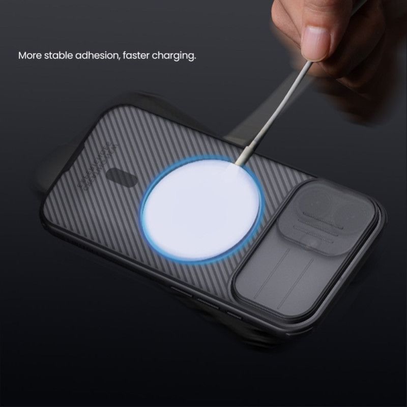 Deksel iPhone 17 Magsafe Camshield Pro-serie Nillkin