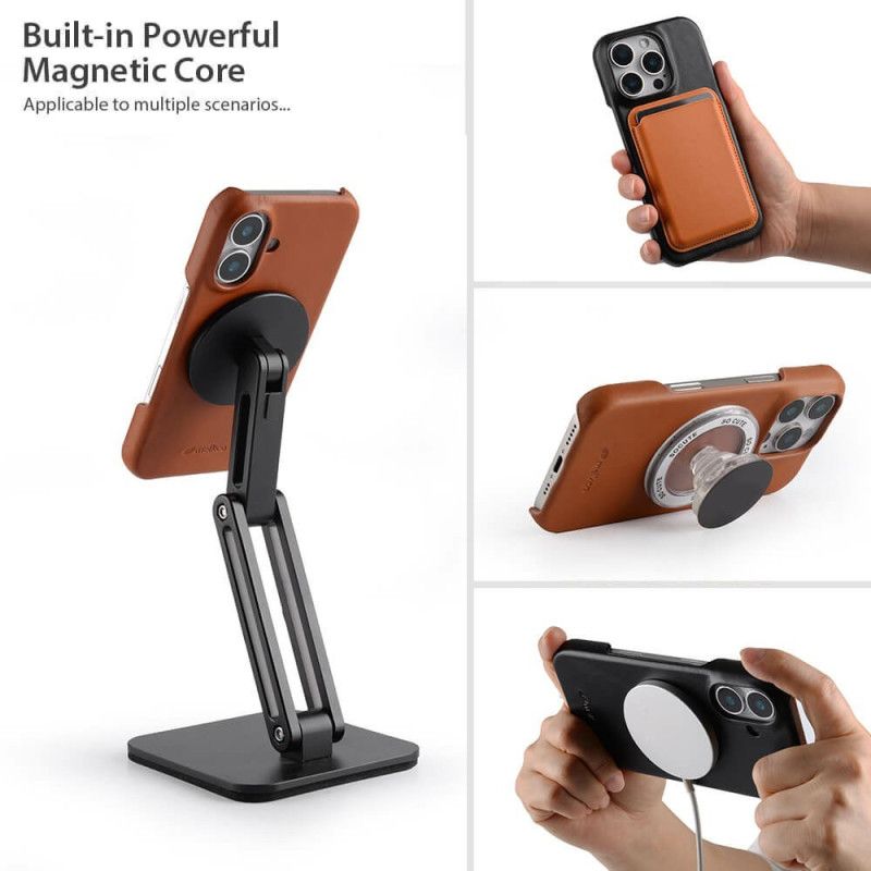 Deksel iPhone 17 Magsafe-kompatibel Vokset Skinn