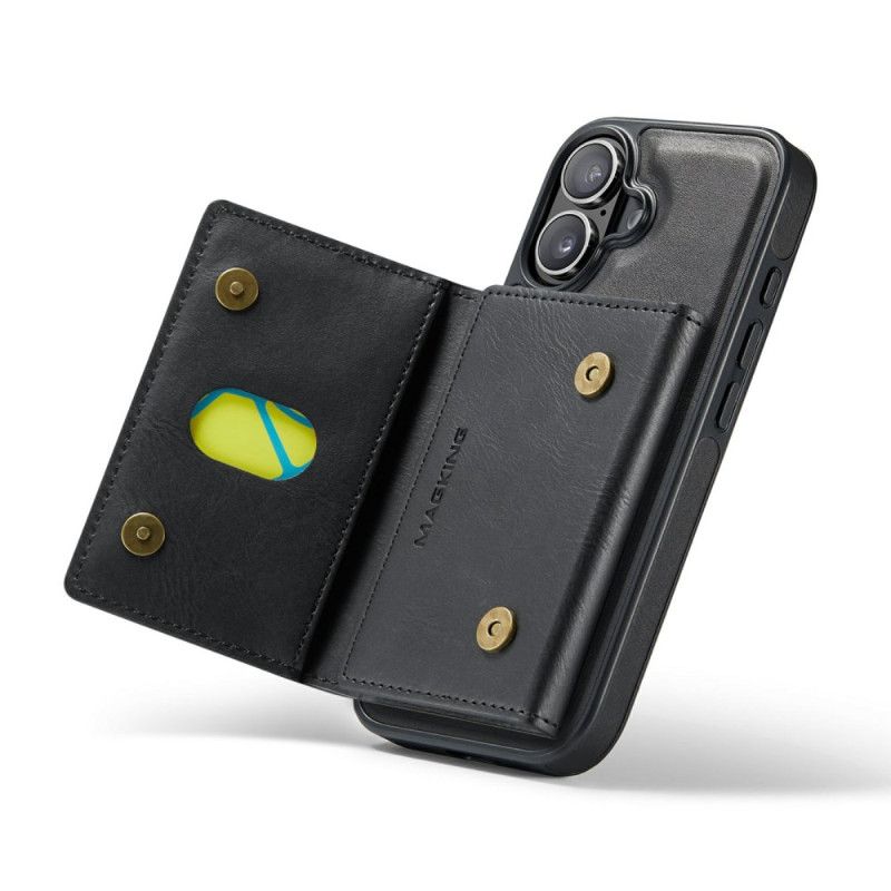 Deksel iPhone 17 Mobildeksel Kompatibel Med Avtakbar Magsafe-kortholder Magging