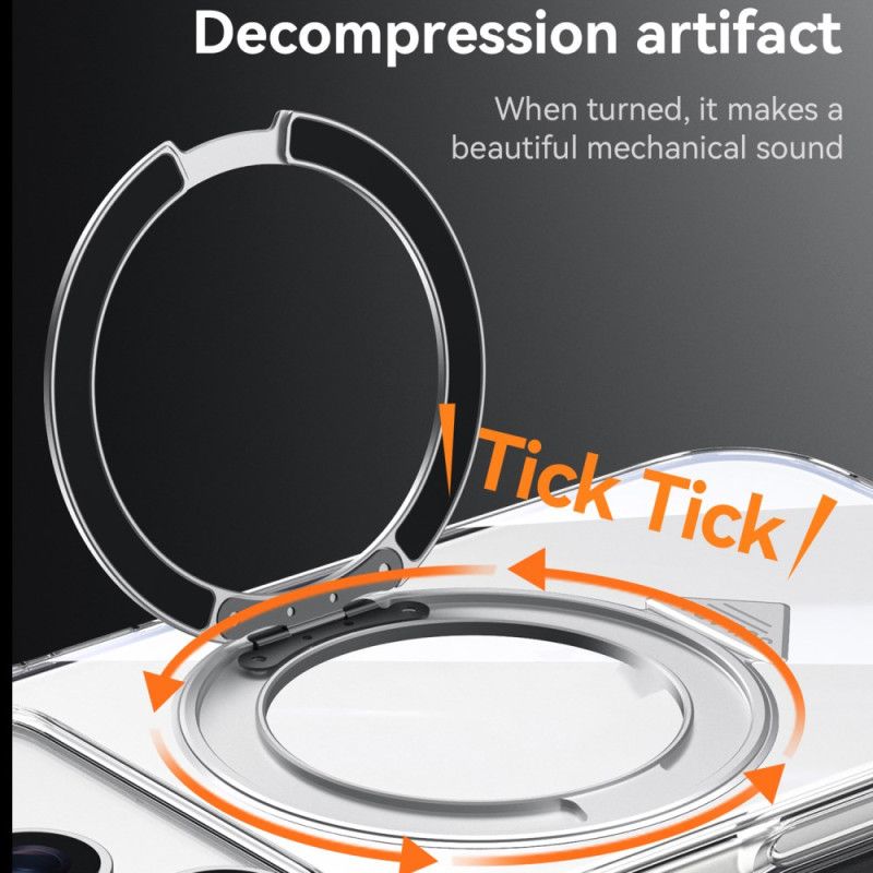 Deksel iPhone 17 Mobildeksel Magsafe Klar Med Stativ