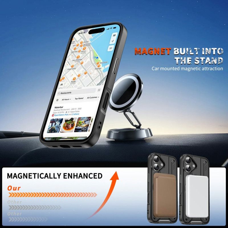 Deksel iPhone 17 Roterende Stativ Og Magsafe-kompatibilitet