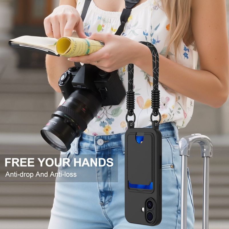 Deksel Til iPhone 17 Kortholdersnor