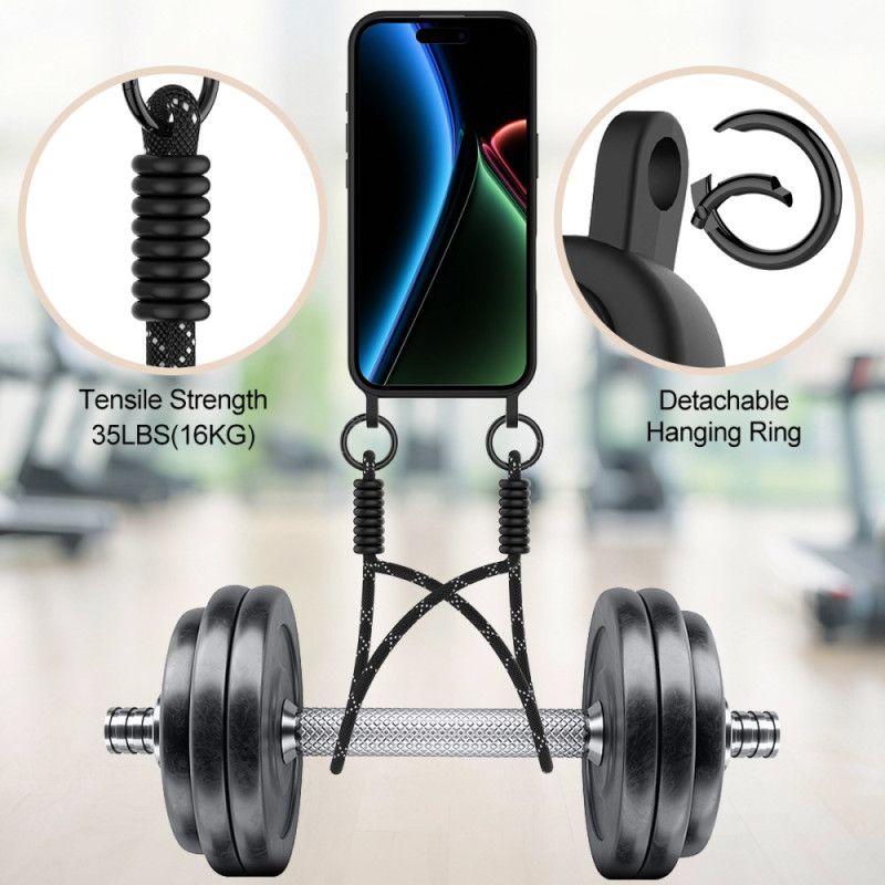 Deksel Til iPhone 17 Kortholdersnor