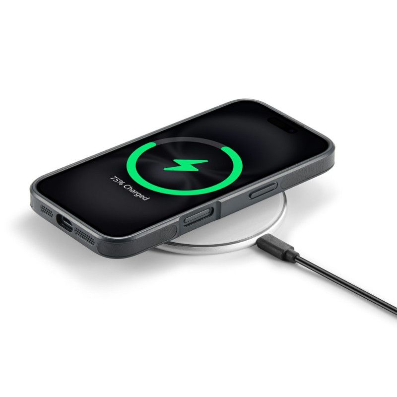 Deksel Til iPhone 17 Magsafe Kompatibel Med Premium Leather Effect