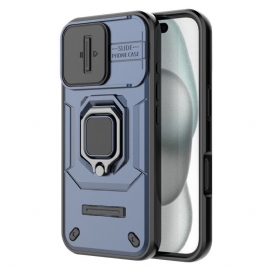 Deksel Til iPhone 17 Slitesterk Ring Med Kamerabeskytter