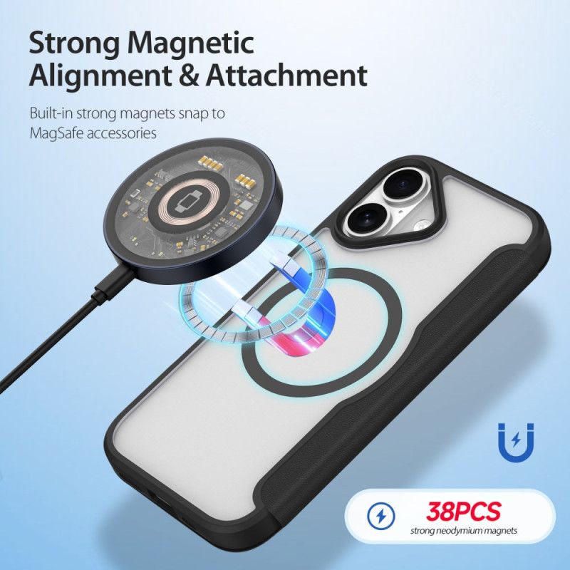 Folio Deksel iPhone 17 Magsafe Skin X Pro-serien Dux Ducis