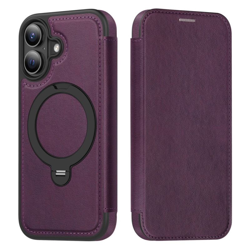 Folio Deksel Lær iPhone 17 Magsafe Integrert Rfid-blokkering