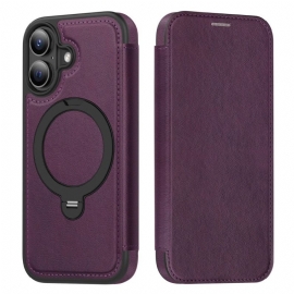 Folio Deksel Lær iPhone 17 Magsafe Integrert Rfid-blokkering