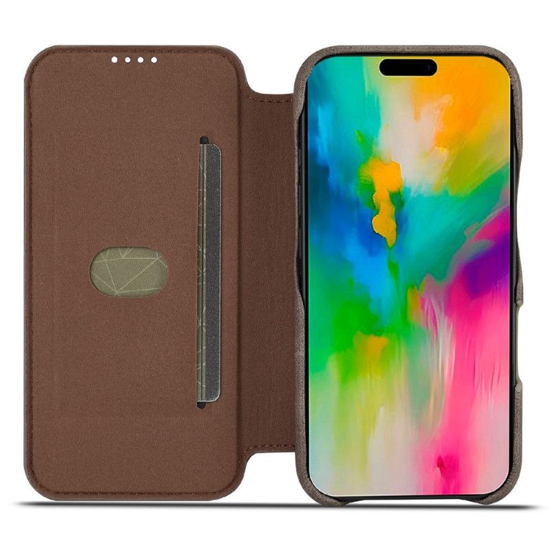 Folio Deksel Lær iPhone 17 Mobildeksel Lc.imeeke