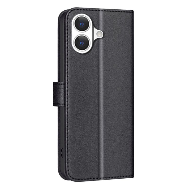 Lærdeksel Folio Deksel iPhone 17 Mobildeksel Premium Design