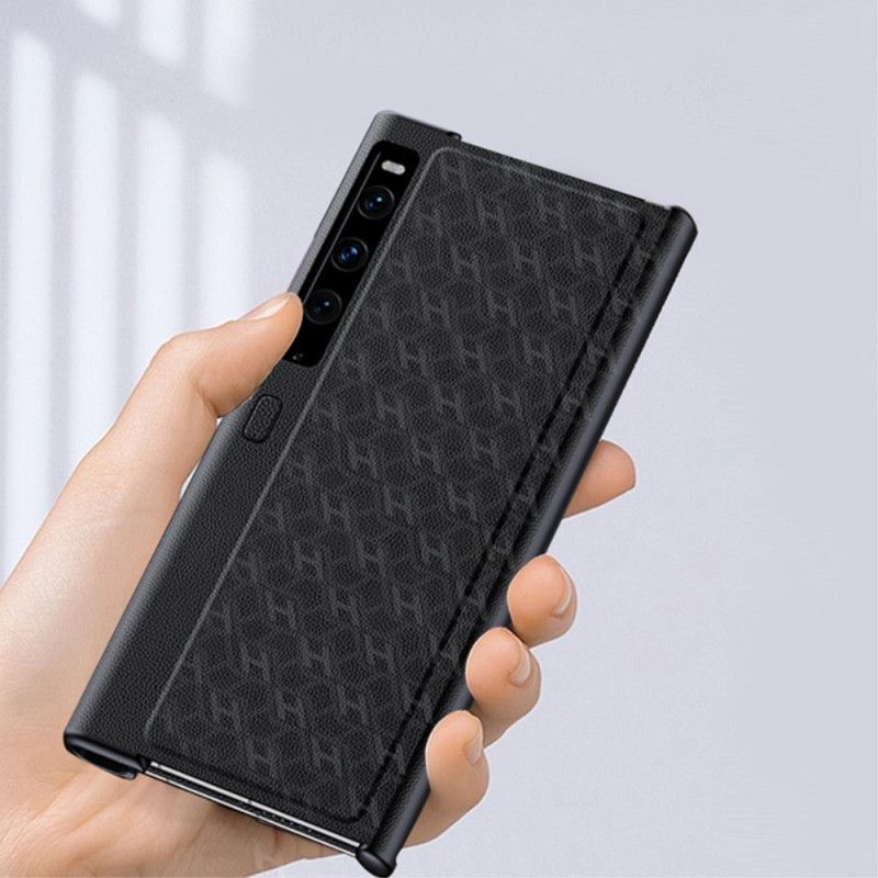 Deksel Huawei Mate XS 2 Mobildeksel H-mønster