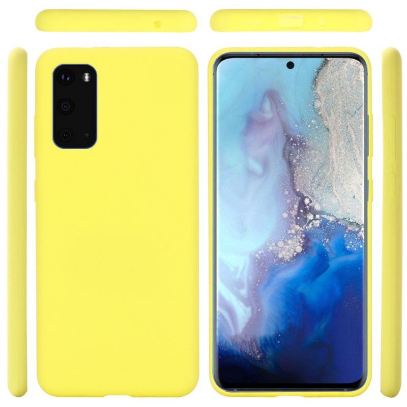Deksel Til Samsung Galaxy S20 Puro Flytende Silikon