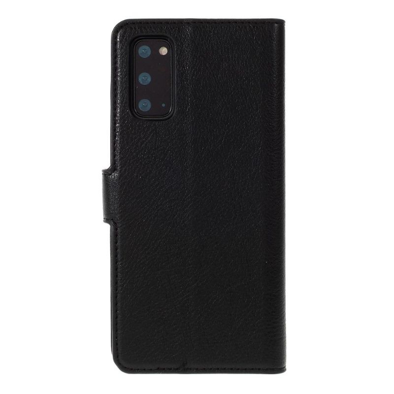 Folio Deksel Til Samsung Galaxy S20 Kaiyue Imitert Skinn
