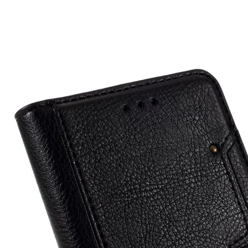 Folio Deksel Til Samsung Galaxy S20 Kaiyue Imitert Skinn