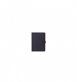 iPad Pro 12.9 2018 Oxford Fabric Effect Cover - Marineblå