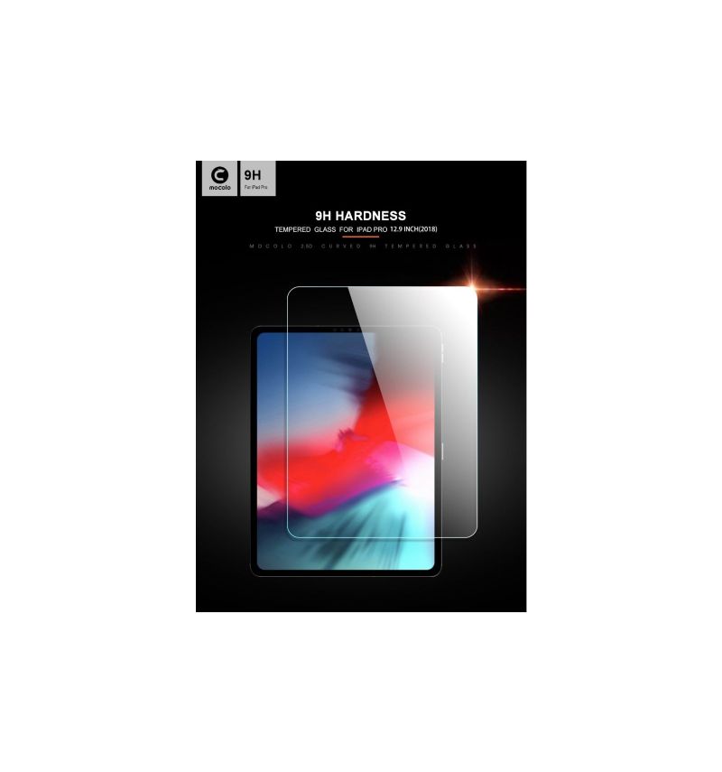 iPad Pro 12.9 2018 Skjermbeskytter I Herdet Glass I Full Størrelse