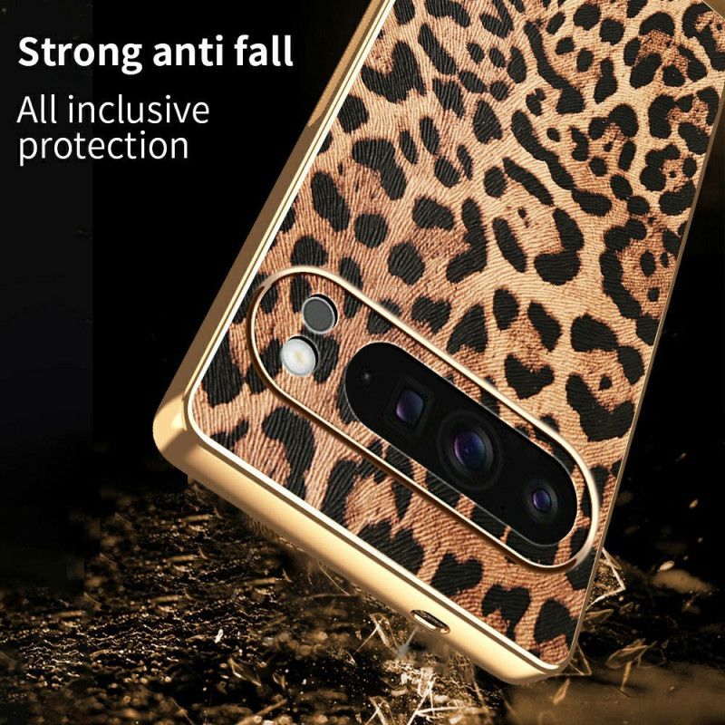 Case Etui Google Pixel 10 Pro Xl Mobildeksel Leopardmønster
