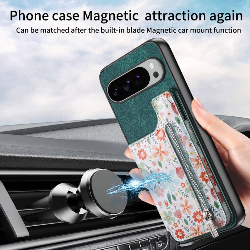 Deksel Google Pixel 10 Pro Xl Blomsterlommebok Beskyttelse Deksel