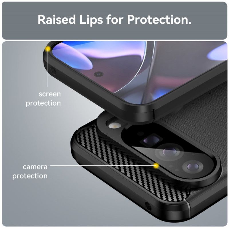 Deksel Google Pixel 10 Pro Xl Børstet Karbonfiber