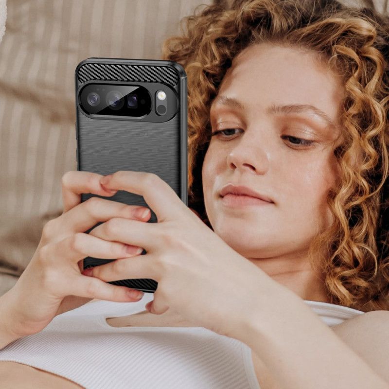 Deksel Google Pixel 10 Pro Xl Børstet Karbonfiber