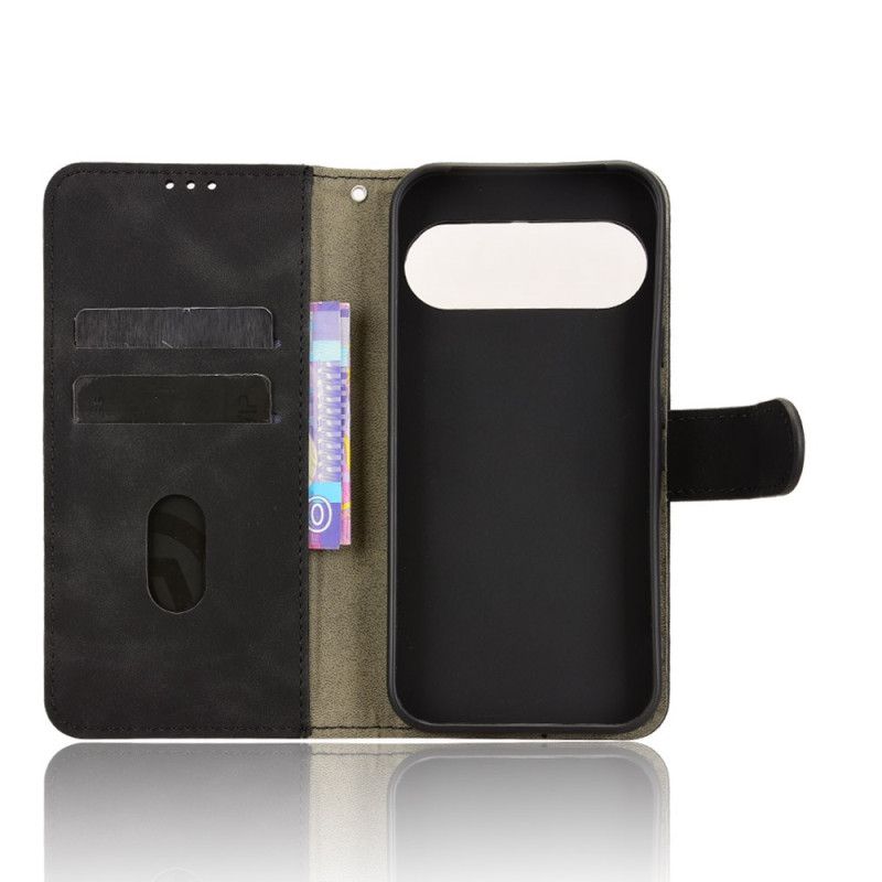 Folio Deksel Google Pixel 10 Pro Xl Semsket Skinneffekt Beskyttelse Deksel