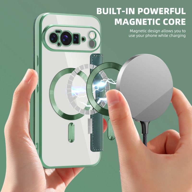 Folio Deksel Lær Google Pixel 10 Pro Xl Magsafe-kompatibel Med Rfid Blokkering