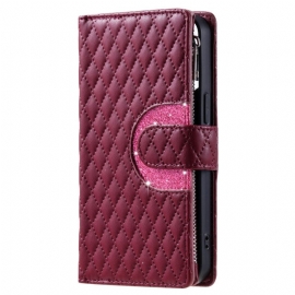 Folio Deksel Til Google Pixel 10 Pro Xl Vattert Stil Med Rem