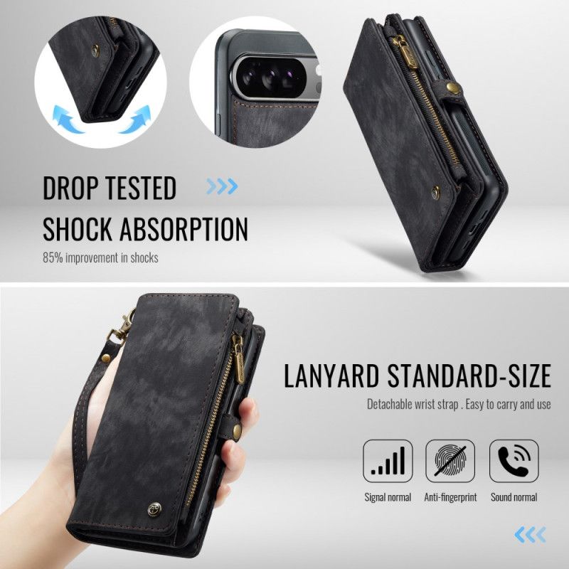 Lærdeksel Folio Deksel Google Pixel 10 Pro Xl Mobildeksel Casem