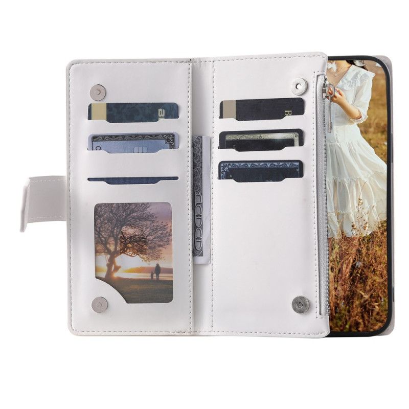 Lærdeksel Folio Deksel Google Pixel 10 Pro Xl Mobildeksel Vattert Lommebok