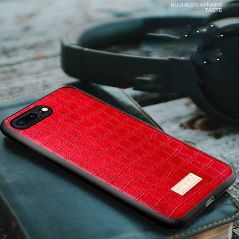 Deksel Til iPhone 8 Plus / 7 Plus Sulada Croc Skinneffekt