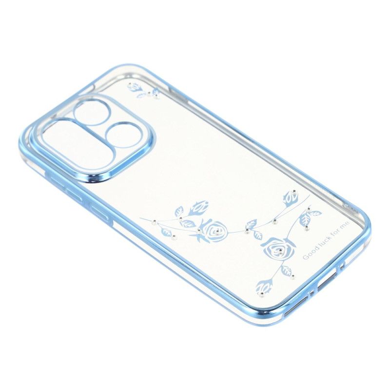 Deksel Oneplus 15 Kadem Blomster Og Strass Beskyttelse Deksel