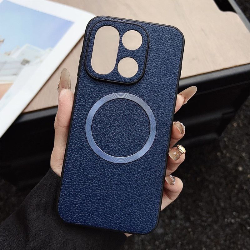 Deksel Oneplus 15 Mobildeksel Magsafe Litchi-tekstur
