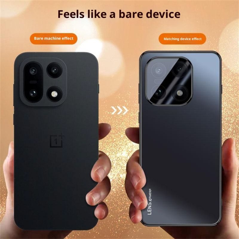 Deksel Oneplus 15 Mobildeksel Ripebestandig Galvanisert Ramme