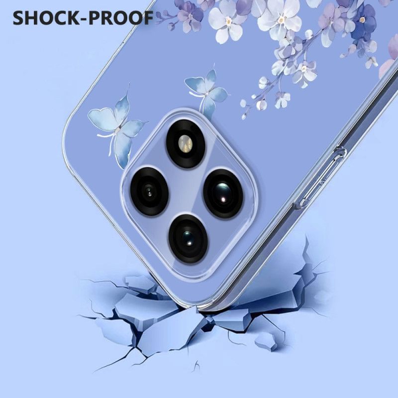 Deksel Oneplus 15 Sommerfugler Og Blomster