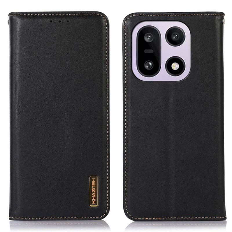 Folio Deksel Lær Oneplus 15 Mobildeksel Khazneh-lær