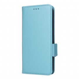 Folio Deksel Oneplus 15 Imitasjon I Skinn Med Stropp Beskyttelse Deksel