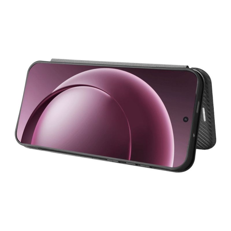 Folio Deksel Oneplus 15 Karbonfiber Beskyttelse Deksel