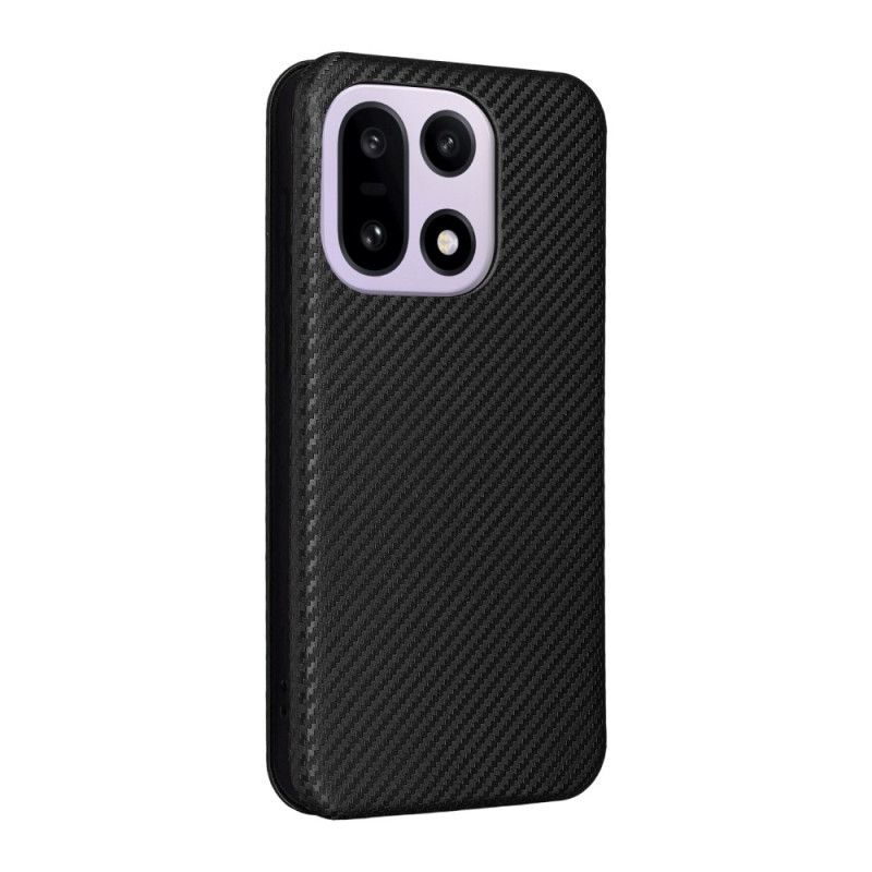 Folio Deksel Oneplus 15 Karbonfiber Beskyttelse Deksel