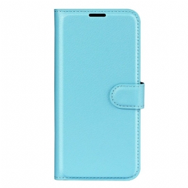 Folio Deksel Oneplus 15 Litchi I Kunstskinn