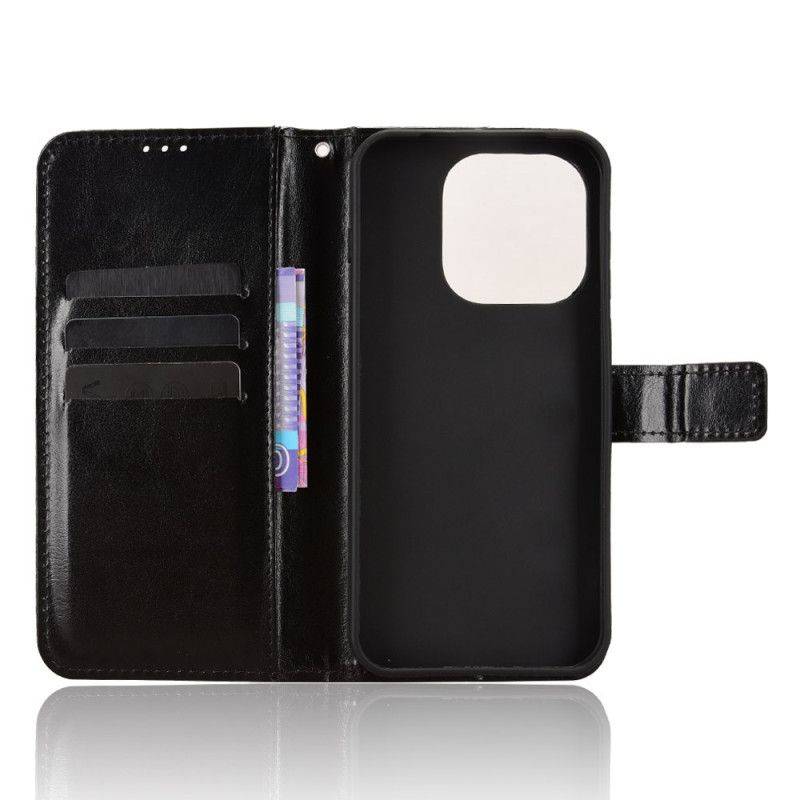 Folio Deksel Oneplus 15 Prangende Kunstskinn Beskyttelse Deksel