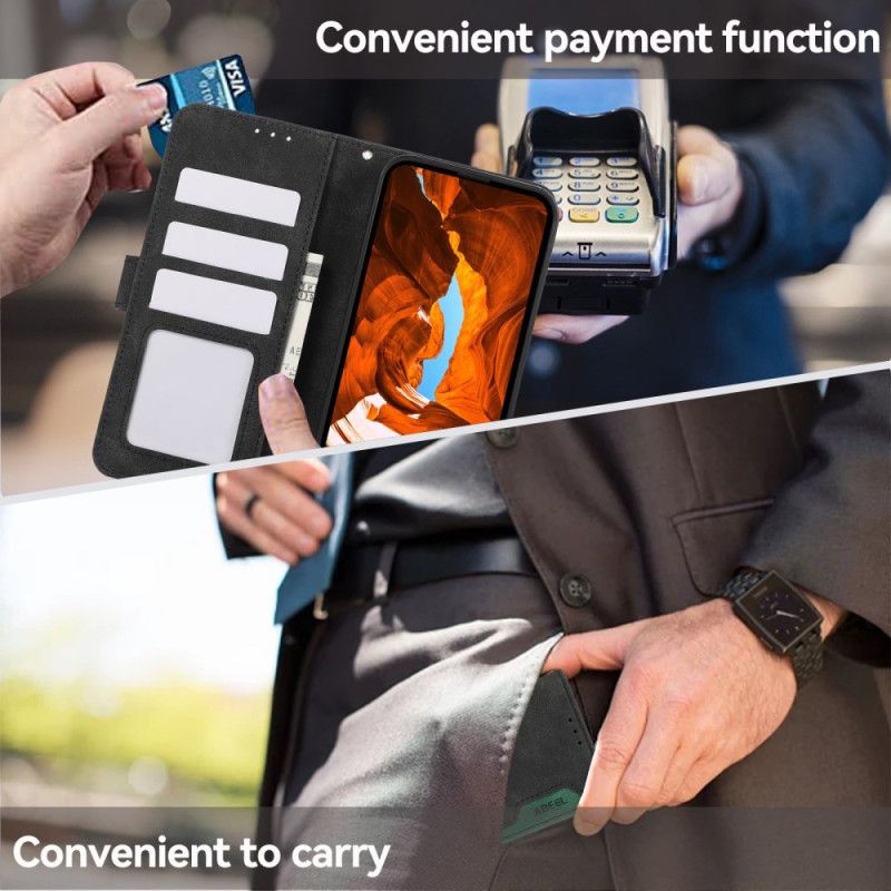 Lærdeksel Folio Deksel Oneplus 15 Mobildeksel Tofarget Abeel