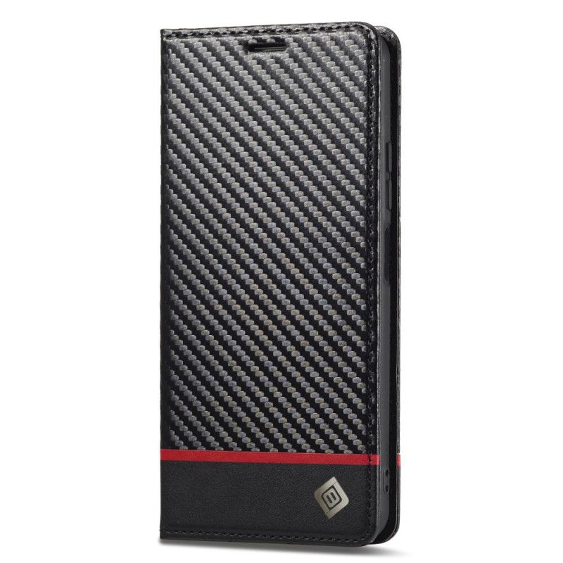 Folio Deksel Xiaomi Redmi Note 13 Pro 4g Karbonfiber Lc.imeeke Beskyttelse Deksel